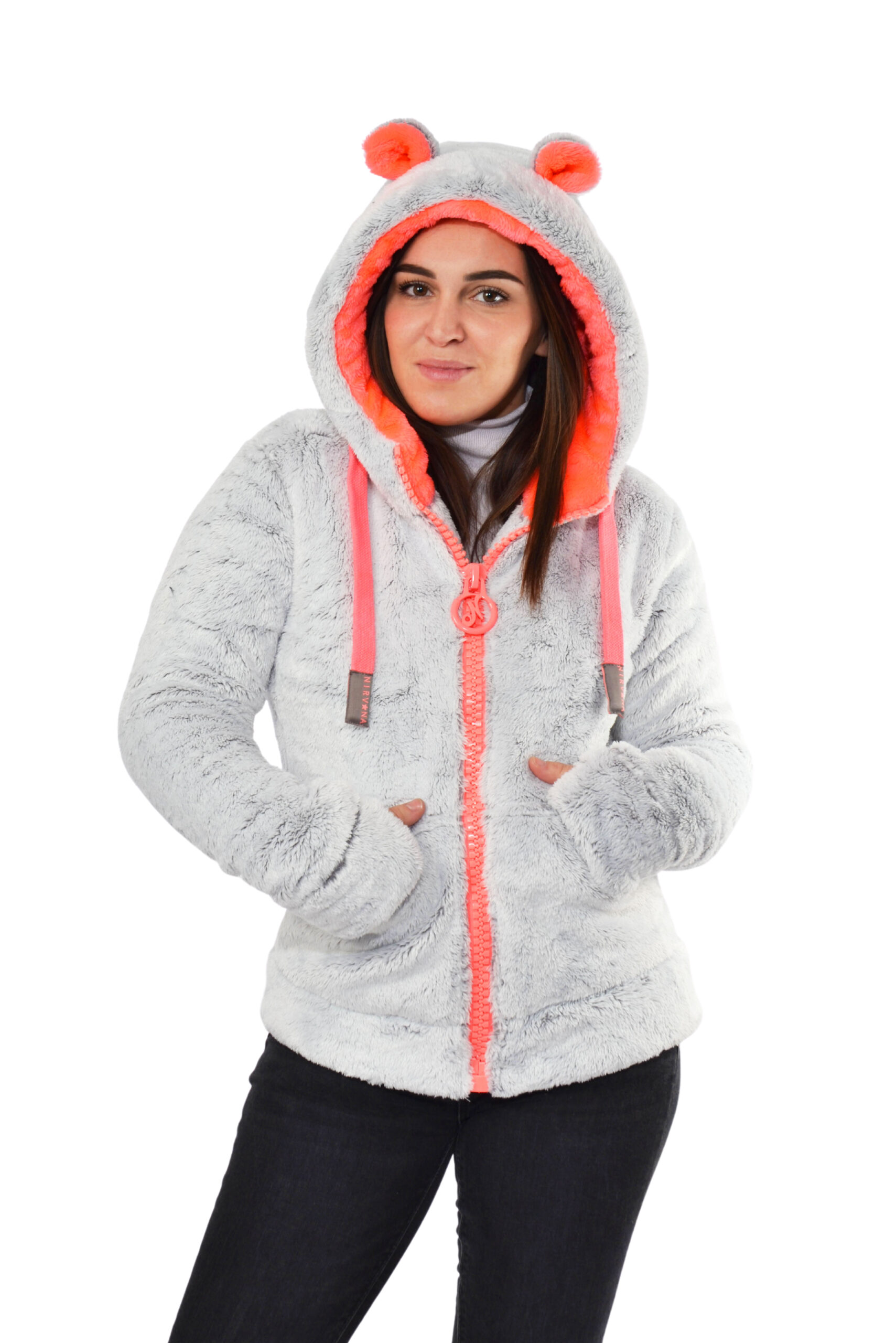 KAYLEE LADIES - GREY_CORAL - Fond blanc (1)